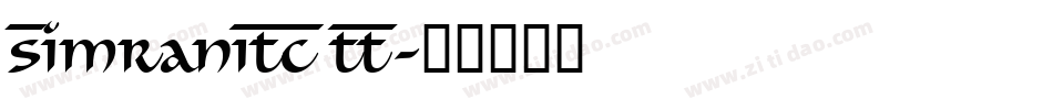 SimranITC TT字体转换